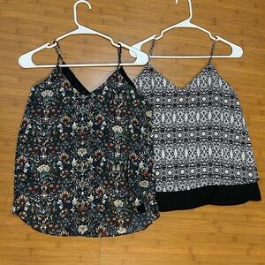 Top Bundle Mixed-Print Spaghetti Strap